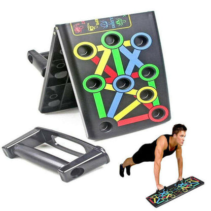 Тренажер для отжиманий Foldable Push Up, портативный тренажер для отжиманий, платформа для отжимания