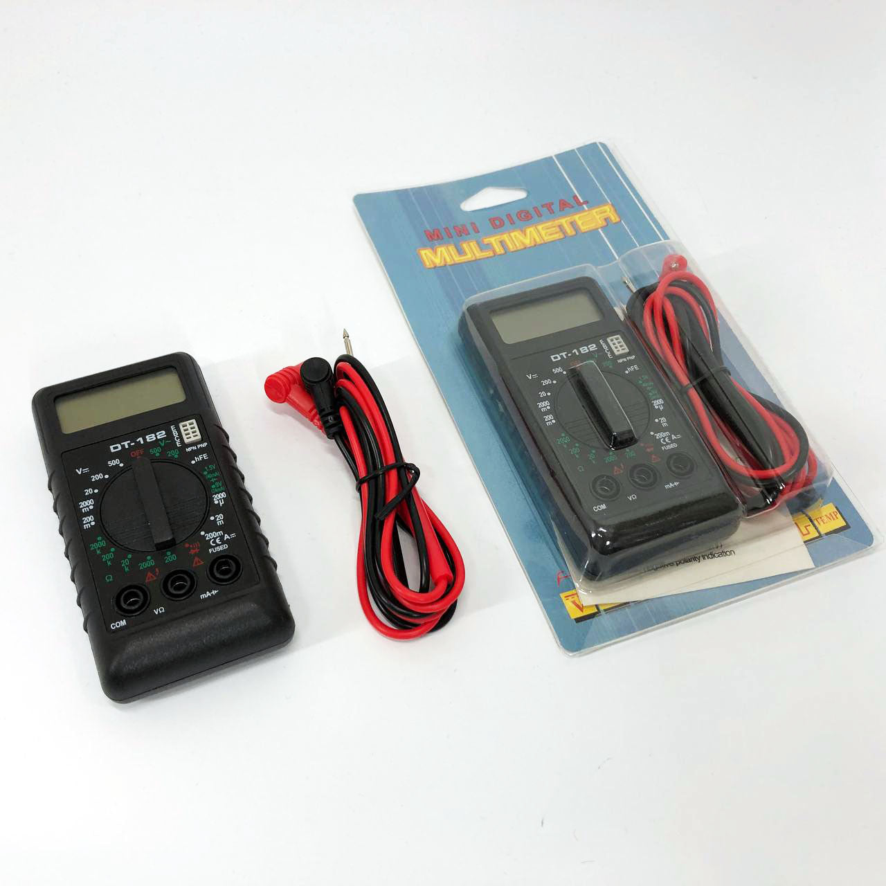 Мультиметр DT-182 (100), мультиметр тестер вольтметр, мультиметр для автомобиля, тестер для электрика