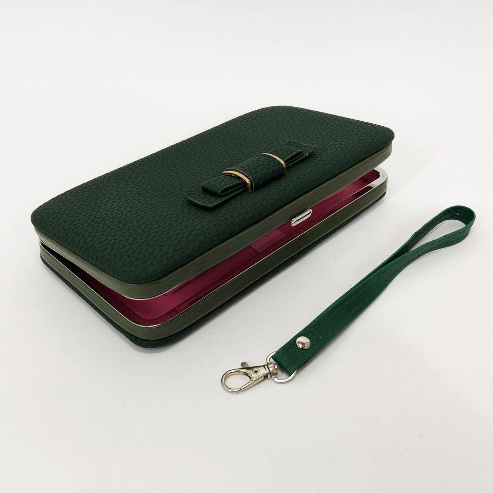 Кошелек Baellerry Pidanlu N1330, практичный маленький женский кошелек. Цвет: зеленый