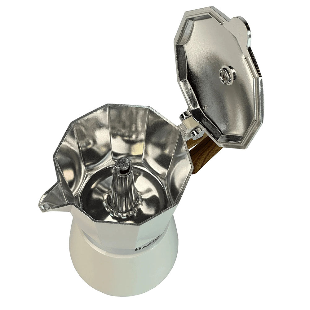 Гейзерная кофеварка Magio MG-1009 450 мл, гейзерная турка для кофе, кофеварка гейзерного типа