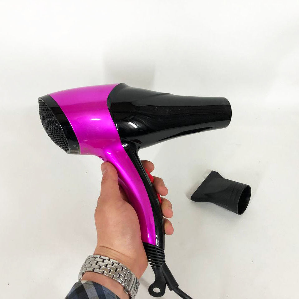 Фен GEMEI GM-1766 2.6кВт АС, женский фен для волос, электрофен для волос. Цвет: фиолетовый