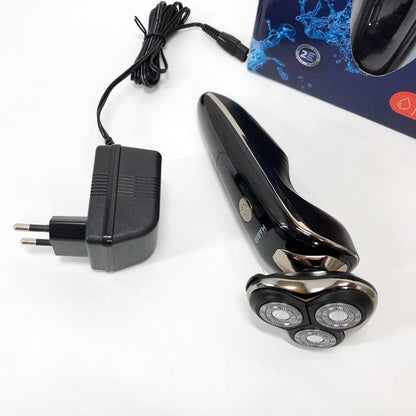 Электробритва 3 плав. головки/ сухое/ влажное бритье/высувной триммер MAGIO MG-687