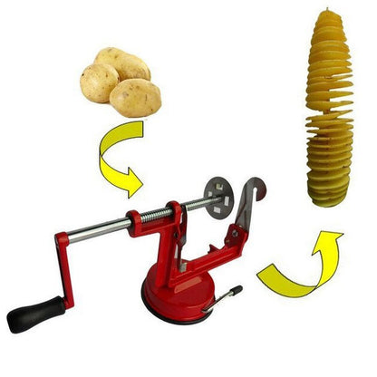 Машинка для резки картофеля спиралью SPIRAL POTATO SLICER