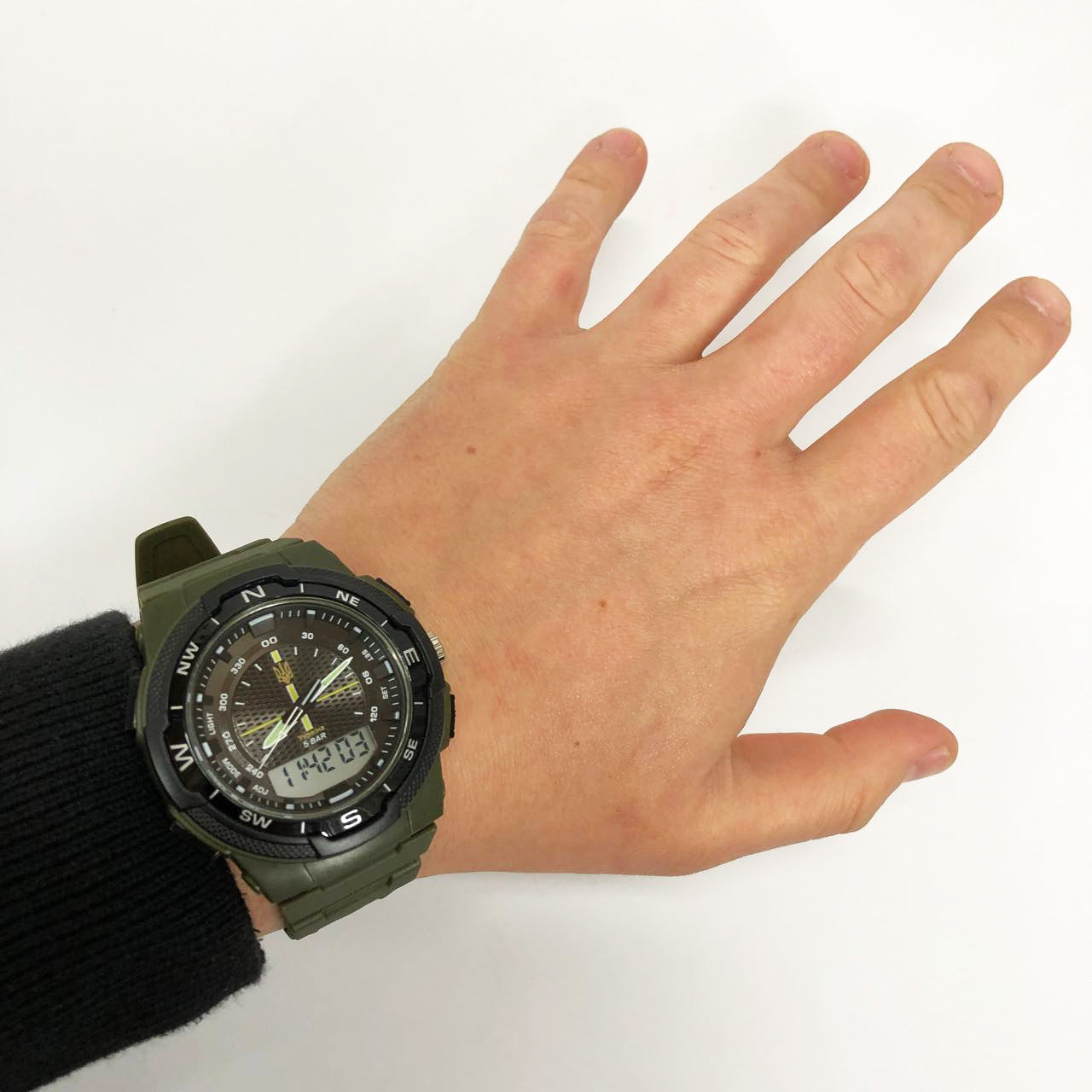 Часы наручные мужские SKMEI 4541/1454AG, Мужские тактические часы, Армейские часы