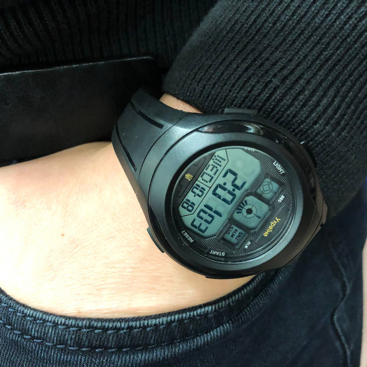 Часы наручные мужские SKMEI 4012/2104BKWT, Мужские армейские водостойкие тактические часы