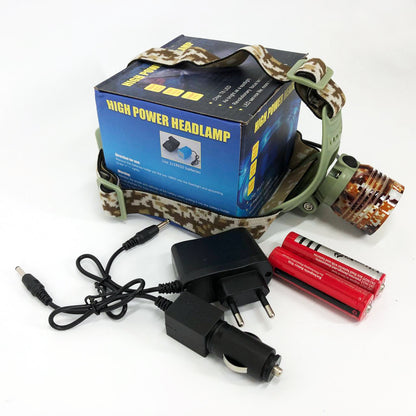 Фонарь налобный CH-108-T6+COB(white+red), сверхмощный налобный фонарь, светодиодный фонарь на лоб