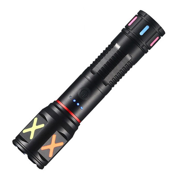 Фонарь ручной аккумуляторный PLD-CA166-3, Фонарь ручной мощный, Тактичный фонарь, Ручной фонарик led