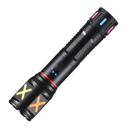 Фонарь ручной аккумуляторный PLD-CA166-3, Фонарь ручной мощный, Тактичный фонарь, Ручной фонарик led