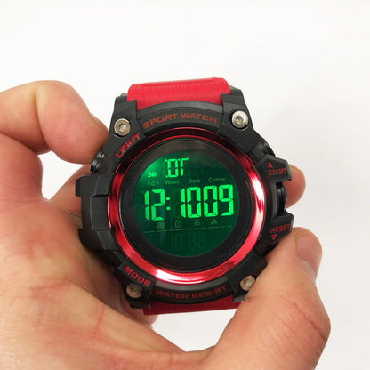 Часы наручные мужские SKMEI 1384RD, мужские тактические часы, противоударные часы, часы спортивные