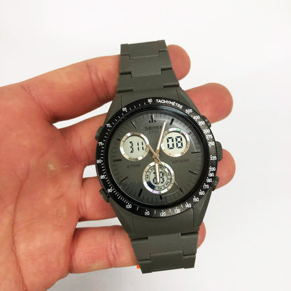 Часы наручные мужские SKMEI 2109GY, армейские часы противоударные, оригинальные мужские часы