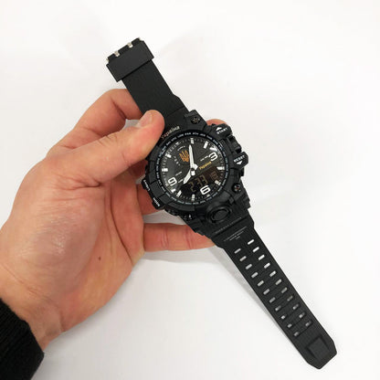 Часы наручные мужские SKMEI 6851/1586BK, Армейские часы противоударные, Водонепроницаемые мужские часы