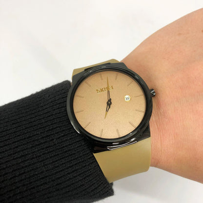 Часы наручные мужские SKMEI 1509KH, мужские часы стильные часы на руку, часы кварцевые мужские