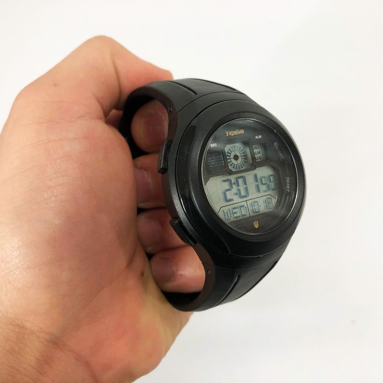 Часы наручные мужские SKMEI 4012/2104BKWT, Мужские армейские водостойкие тактические часы