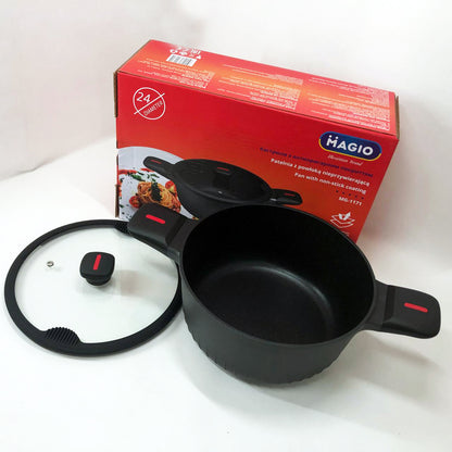 Кастрюля Magio MG-1171 Литая антипригарная 5л 24 см