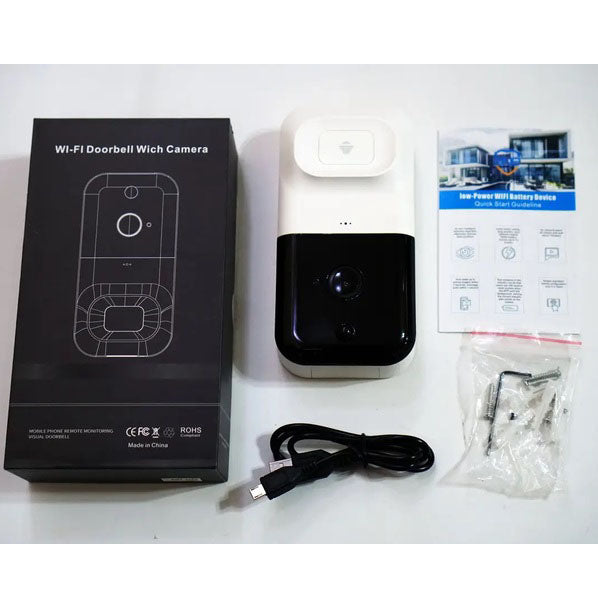 Беспроводная видеокамера дверного звонка домофон SMART DOORBELL X5 wifi