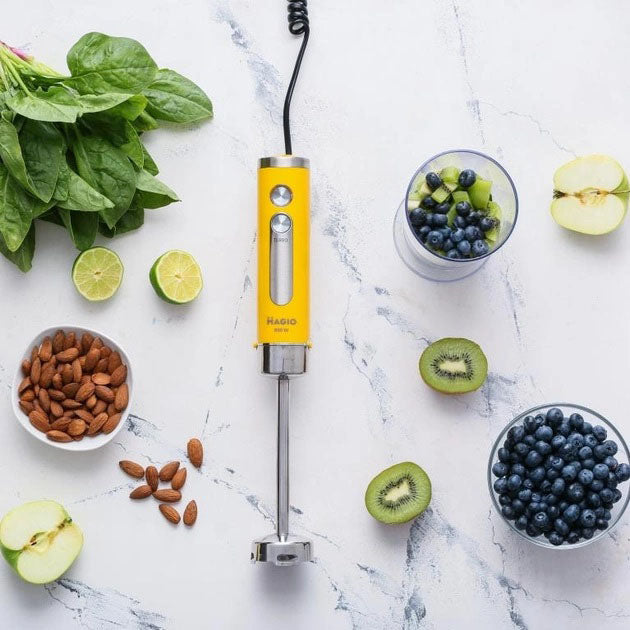Блендер погружной Magio MG-646 800 Вт, портативный блендер для смузи, мощный блендер