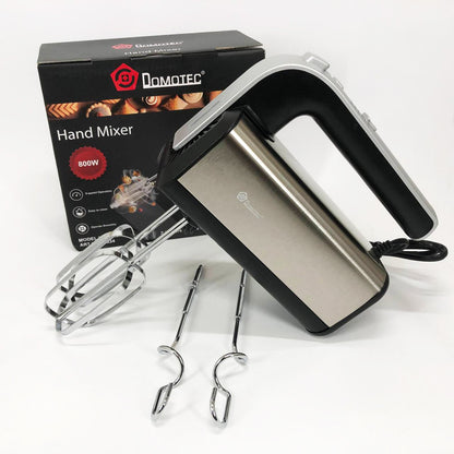 Миксер Domotec R.6664 5 скоростей, режим Турбо, Миксер электрический 800 Вт
